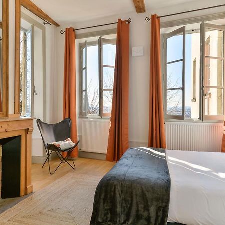 Beau Duplex Avec Jardin Et Vue Apartment Лион Екстериор снимка