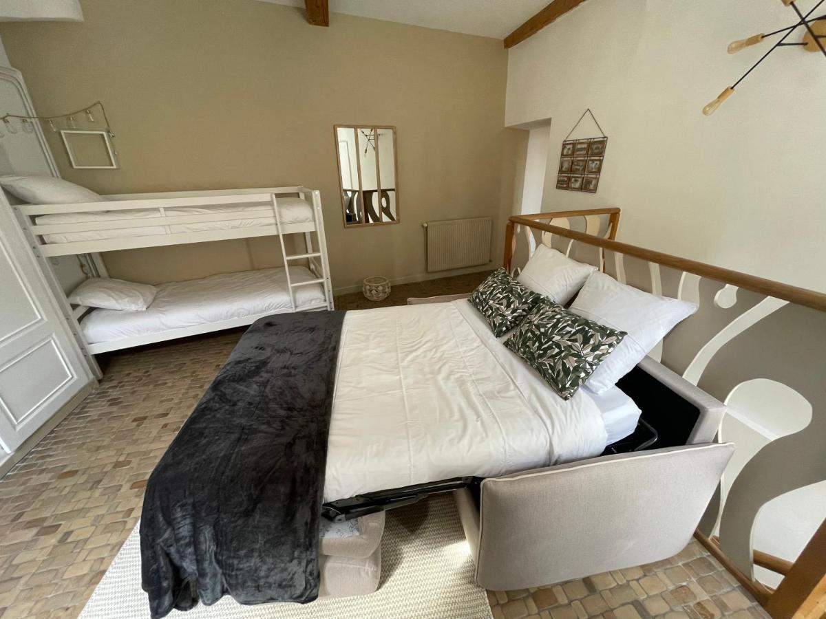 Beau Duplex Avec Jardin Et Vue Apartment Лион Екстериор снимка