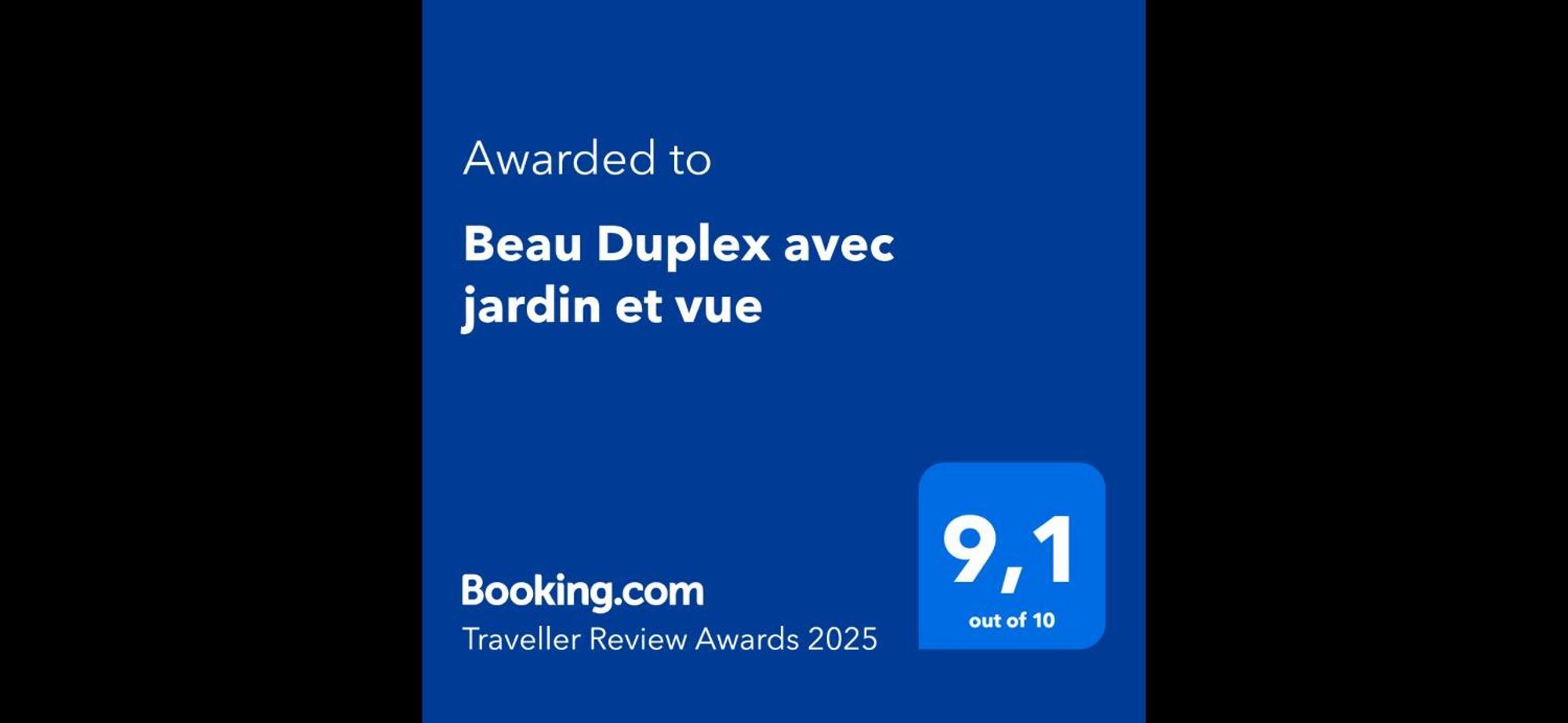 Beau Duplex Avec Jardin Et Vue Apartment Лион Екстериор снимка